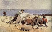 Winslow Homer Baked clams grind France oil painting artist